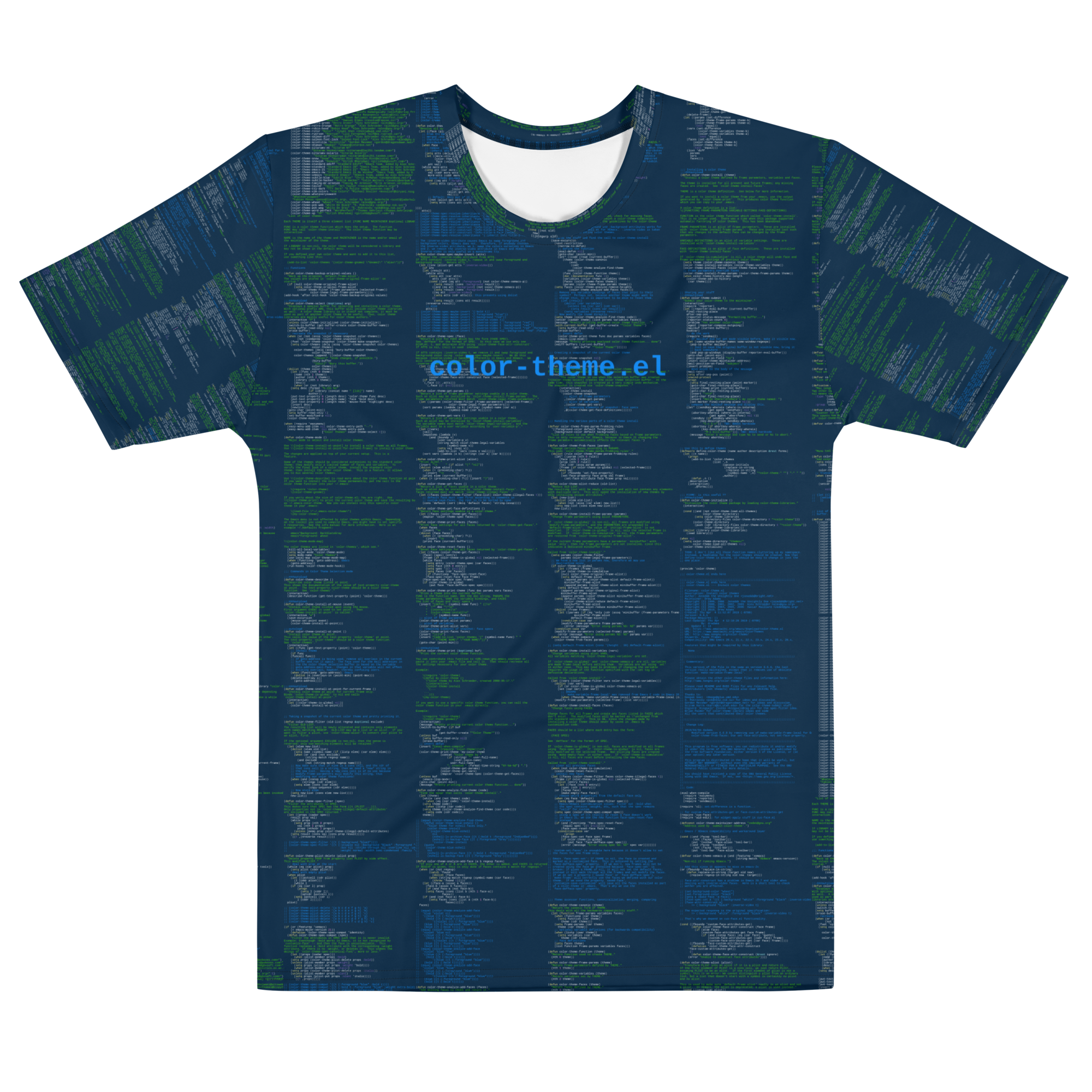 color-theme.el Men's T-shirt