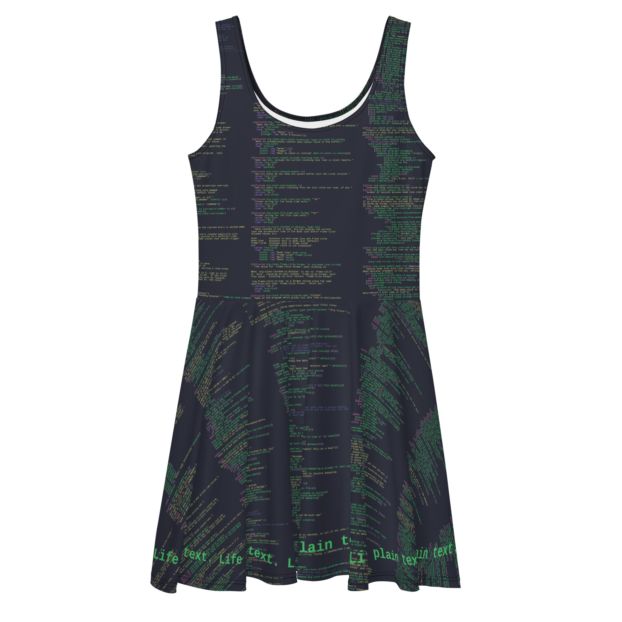 org-clock.el Skater Dress