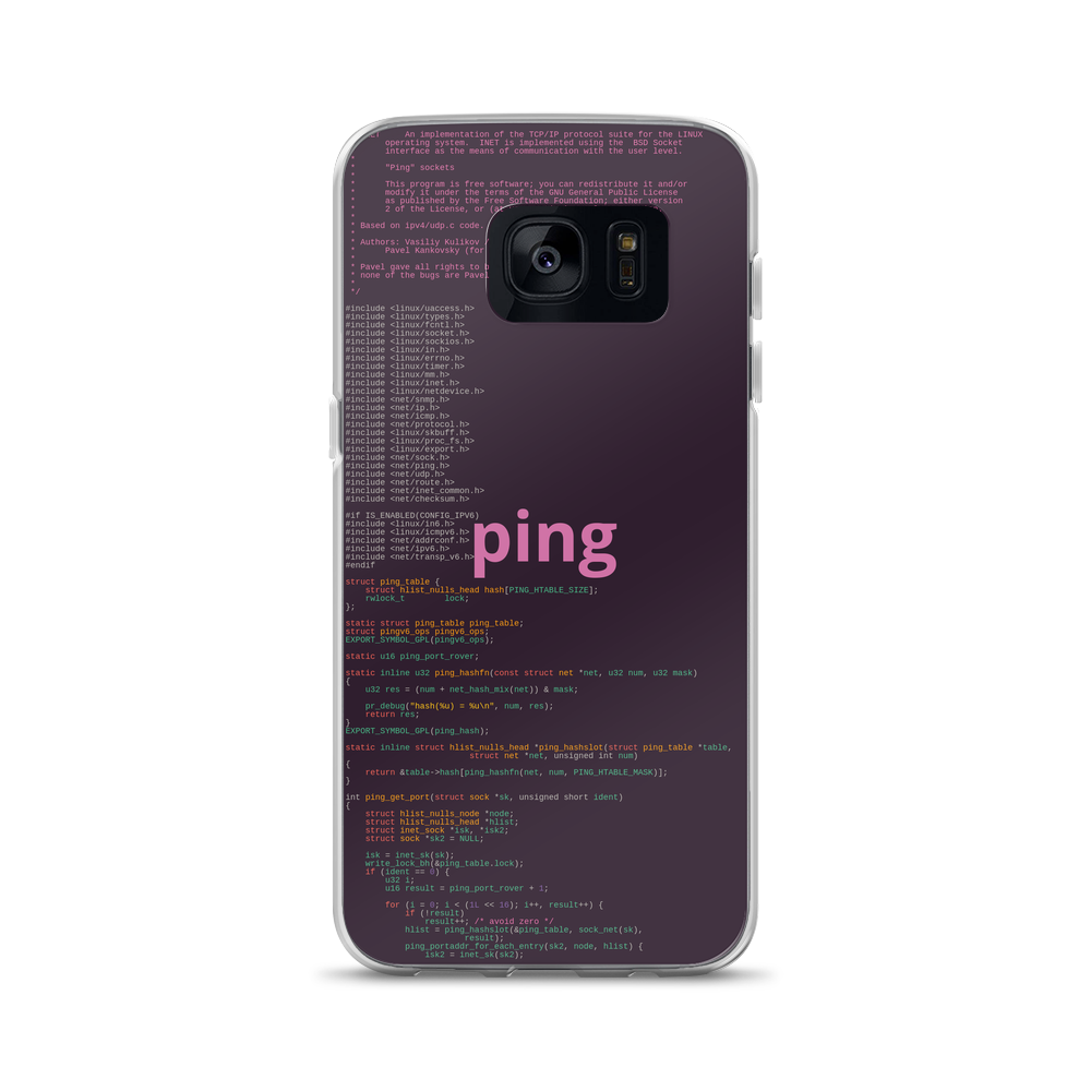 Ping Samsung Case