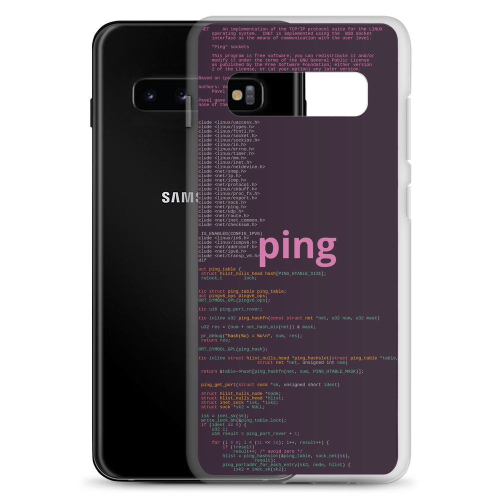 Ping Samsung Case