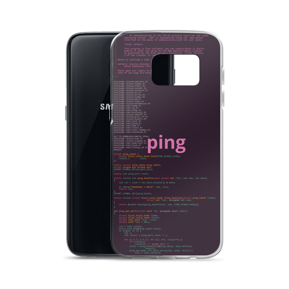 Ping Samsung Case