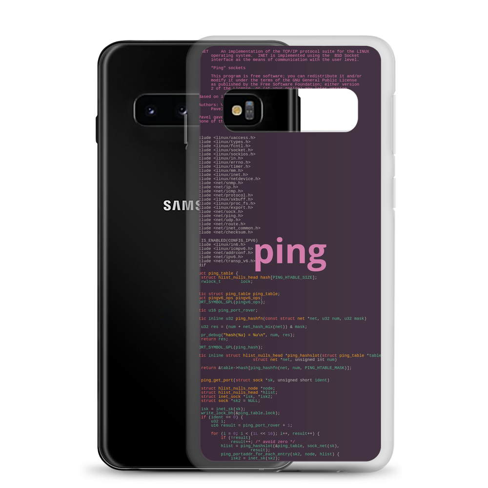 Ping Samsung Case
